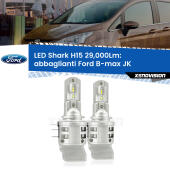 H15: Kit LED Shark 24.000Lm - Luci Diurne DRL e Abbaglianti Canbus