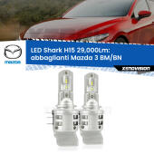 H15: Kit LED Shark 24.000Lm - Luci Diurne DRL e Abbaglianti Canbus