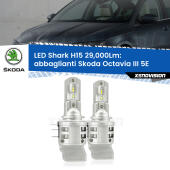 H15: Kit LED Shark 24.000Lm - Luci Diurne DRL e Abbaglianti Canbus