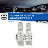 H15: Kit LED Shark 24.000Lm - Luci Diurne DRL e Abbaglianti Canbus