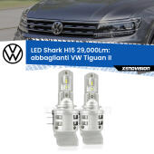H15: Kit LED Shark 24.000Lm - Luci Diurne DRL e Abbaglianti Canbus