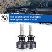 H7: Kit LED BrightStar 24.000Lm