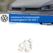 Coppia Adattatori Portalampada LED Audi, Mercedes E/ML, BMW 5/X5, Opel Astra J, Ford, Nissan etc.