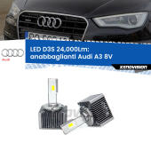 D3S: Kit trasformazione LED da lampade Xenon 24000Lm - Nuovo modello 2025