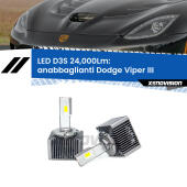 D3S: Kit trasformazione LED da lampade Xenon 24000Lm - Nuovo modello 2025