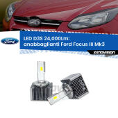 D3S: Kit trasformazione LED da lampade Xenon 24000Lm - Nuovo modello 2025