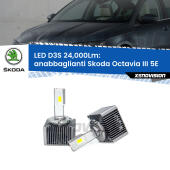 D3S: Kit trasformazione LED da lampade Xenon 24000Lm - Nuovo modello 2025