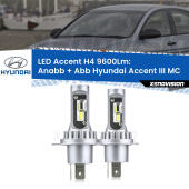 H4: Kit LED Accent 9600LM