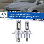 H4: Kit LED Accent 9600LM