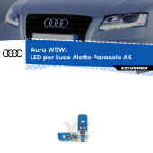 T10 (W5W) Aura Kit LED Premium chip 5700K - FINE SERIE: No garanzia