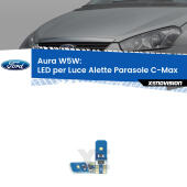 T10 (W5W) Aura Kit LED Premium chip 5700K - FINE SERIE: No garanzia