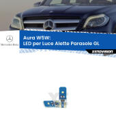 T10 (W5W) Aura Kit LED Premium chip 5700K - FINE SERIE: No garanzia