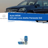 T10 (W5W) Aura Kit LED Premium chip 5700K - FINE SERIE: No garanzia