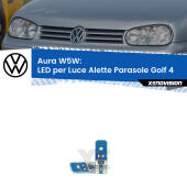 T10 (W5W) Aura Kit LED Premium chip 5700K - FINE SERIE: No garanzia