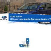 T10 (W5W) Aura Kit LED Premium chip 5700K - FINE SERIE: No garanzia