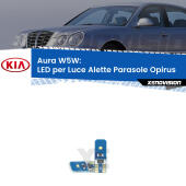 T10 (W5W) Aura Kit LED Premium chip 5700K - FINE SERIE: No garanzia