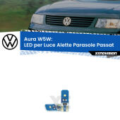 T10 (W5W) Aura Kit LED Premium chip 5700K - FINE SERIE: No garanzia