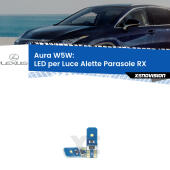 T10 (W5W) Aura Kit LED Premium chip 5700K - FINE SERIE: No garanzia