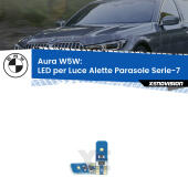 T10 (W5W) Aura Kit LED Premium chip 5700K - FINE SERIE: No garanzia