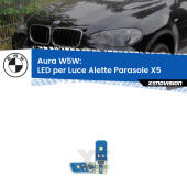 T10 (W5W) Aura Kit LED Premium chip 5700K - FINE SERIE: No garanzia