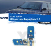 T10 (W5W) Aura Kit LED Premium chip 5700K - FINE SERIE: No garanzia