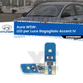 T10 (W5W) Aura Kit LED Premium chip 5700K - FINE SERIE: No garanzia