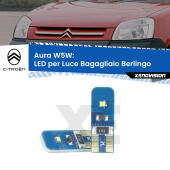 T10 (W5W) Aura Kit LED Premium chip 5700K - FINE SERIE: No garanzia