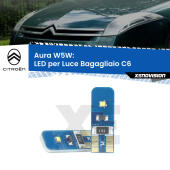 T10 (W5W) Aura Kit LED Premium chip 5700K - FINE SERIE: No garanzia