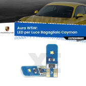 T10 (W5W) Aura Kit LED Premium chip 5700K - FINE SERIE: No garanzia