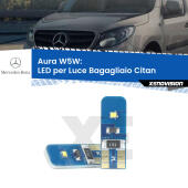 T10 (W5W) Aura Kit LED Premium chip 5700K - FINE SERIE: No garanzia