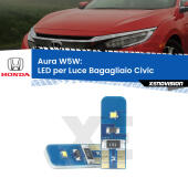 T10 (W5W) Aura Kit LED Premium chip 5700K - FINE SERIE: No garanzia