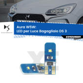 T10 (W5W) Aura Kit LED Premium chip 5700K - FINE SERIE: No garanzia