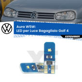 T10 (W5W) Aura Kit LED Premium chip 5700K - FINE SERIE: No garanzia