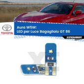 T10 (W5W) Aura Kit LED Premium chip 5700K - FINE SERIE: No garanzia
