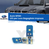 T10 (W5W) Aura Kit LED Premium chip 5700K - FINE SERIE: No garanzia