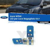 T10 (W5W) Aura Kit LED Premium chip 5700K - FINE SERIE: No garanzia