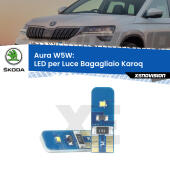 T10 (W5W) Aura Kit LED Premium chip 5700K - FINE SERIE: No garanzia