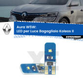 T10 (W5W) Aura Kit LED Premium chip 5700K - FINE SERIE: No garanzia