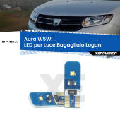 T10 (W5W) Aura Kit LED Premium chip 5700K - FINE SERIE: No garanzia