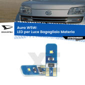 T10 (W5W) Aura Kit LED Premium chip 5700K - FINE SERIE: No garanzia