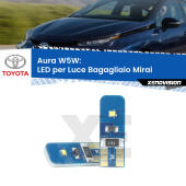 T10 (W5W) Aura Kit LED Premium chip 5700K - FINE SERIE: No garanzia