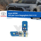 T10 (W5W) Aura Kit LED Premium chip 5700K - FINE SERIE: No garanzia