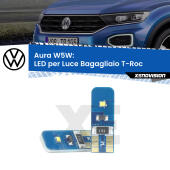 T10 (W5W) Aura Kit LED Premium chip 5700K - FINE SERIE: No garanzia