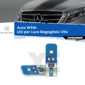 T10 (W5W) Aura Kit LED Premium chip 5700K - FINE SERIE: No garanzia