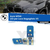 T10 (W5W) Aura Kit LED Premium chip 5700K - FINE SERIE: No garanzia