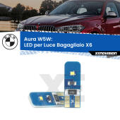 T10 (W5W) Aura Kit LED Premium chip 5700K - FINE SERIE: No garanzia
