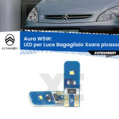 T10 (W5W) Aura Kit LED Premium chip 5700K - FINE SERIE: No garanzia