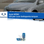 T10 (W5W) Aura Kit LED Premium chip 5700K - FINE SERIE: No garanzia