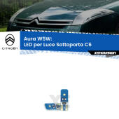 T10 (W5W) Aura Kit LED Premium chip 5700K - FINE SERIE: No garanzia