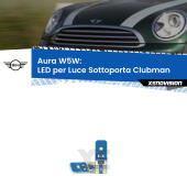 T10 (W5W) Aura Kit LED Premium chip 5700K - FINE SERIE: No garanzia